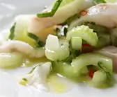 Ceviche mit Stangensellerie