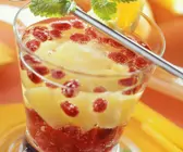 Granatapfel-Ananas-Bowle