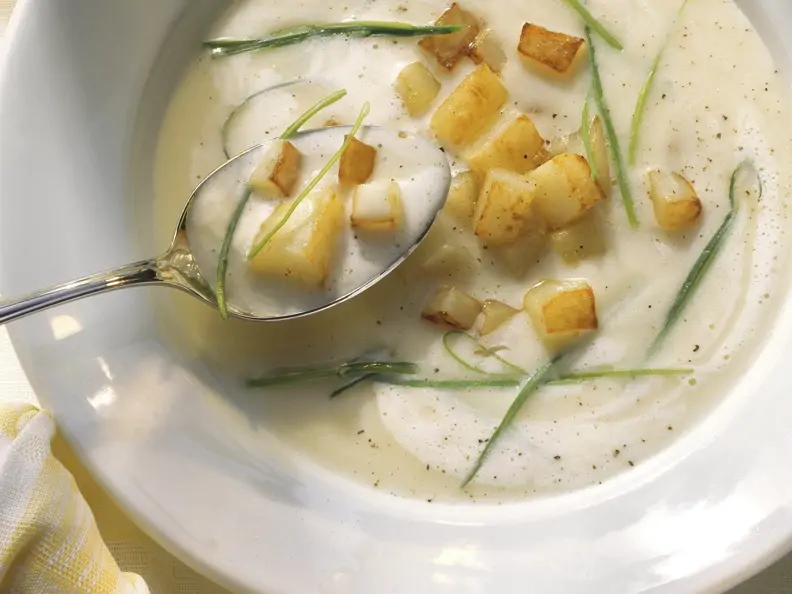 Kartoffel-Lauch-Suppe
