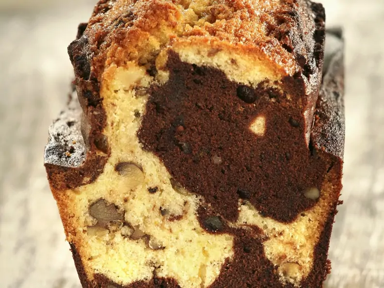 Marmor-Walnuss-Kuchen