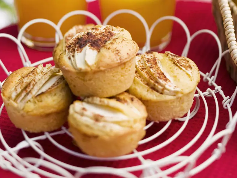 Apfel-Muffins mit Zimt