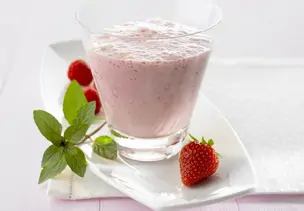 Erdbeer-Milchshake