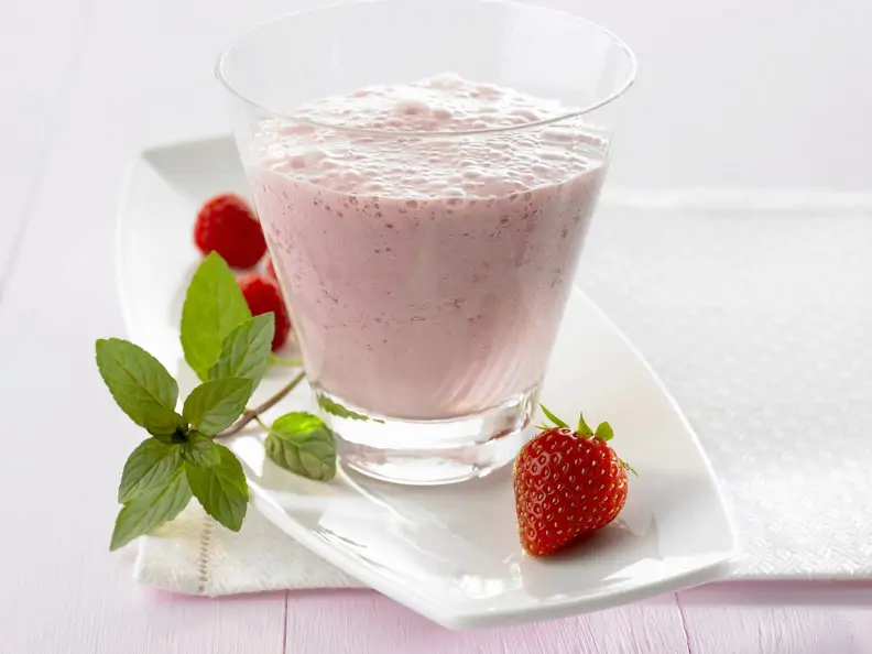 Erdbeer-Milchshake