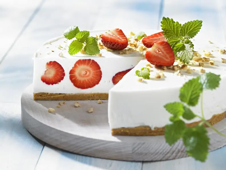 Erdbeer-Käsesahnetorte