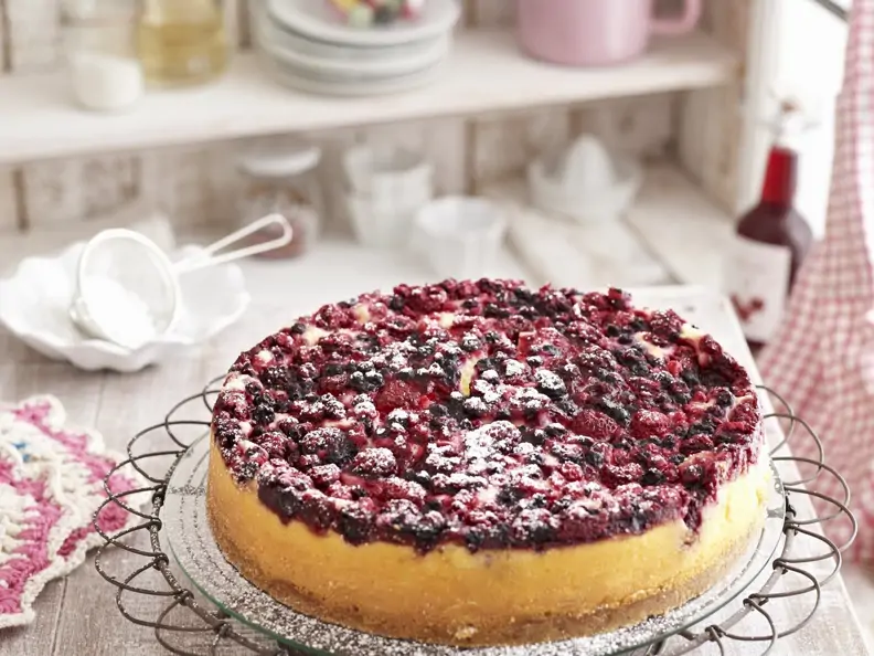 Waldbeerenkuchen