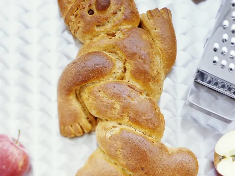 Lustiges Hefeteigmännchen