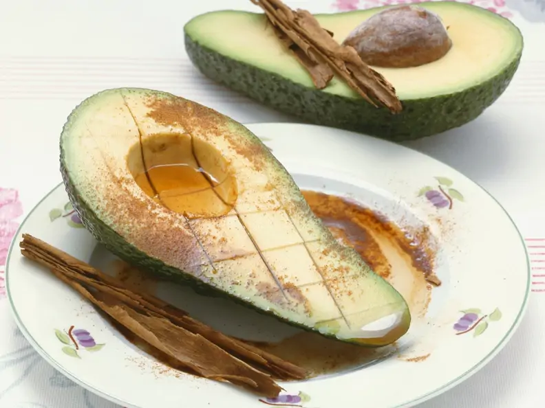 Orientalisch gewürzte Avocado