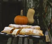Süßer Strudel mit Kürbis