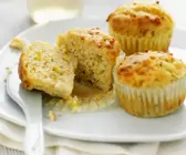 Käse-Muffins mit Lauch