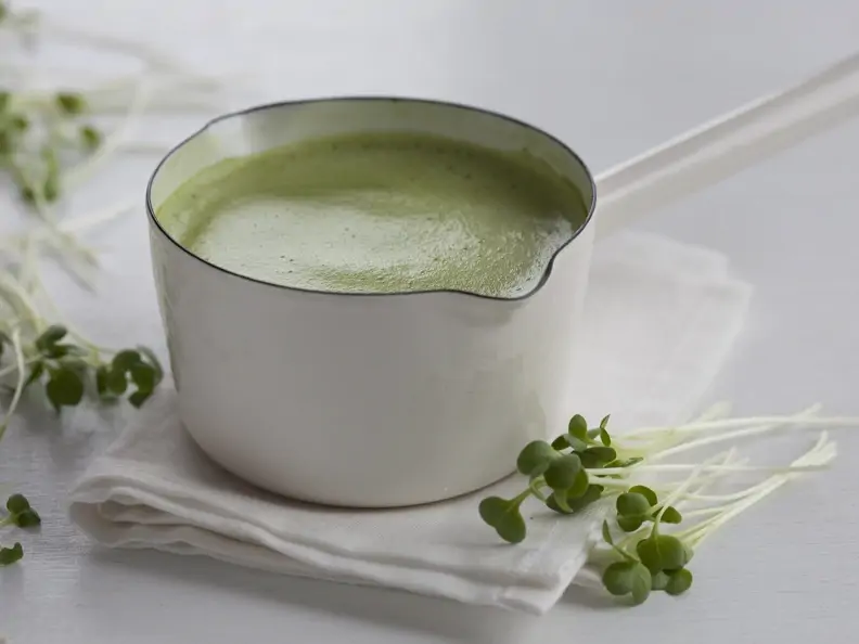 Cremige Kressesuppe