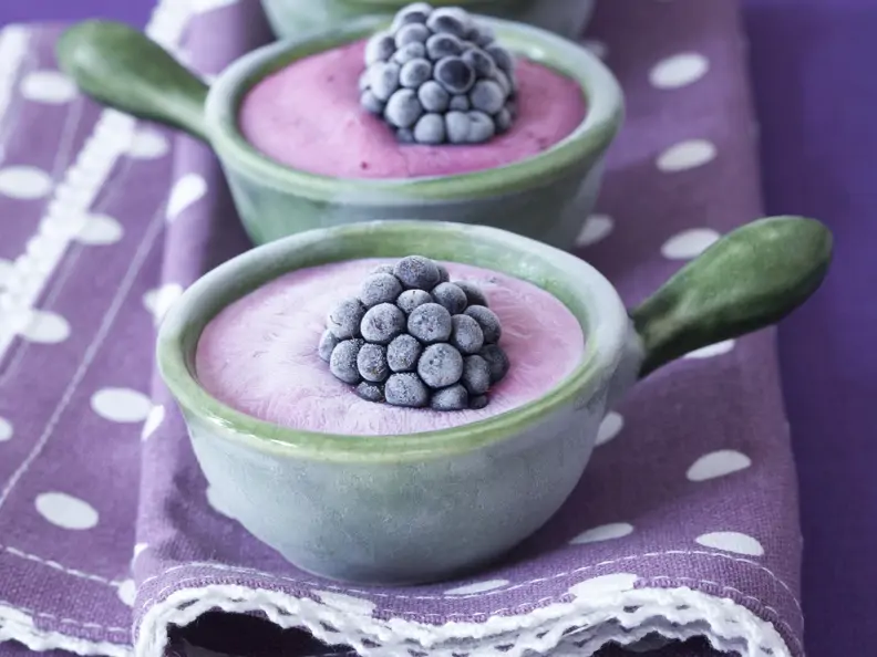Veganes Brombeer-Eis