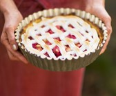 Rhabarber-Baiser-Kuchen