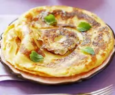 Süße Apfelpfannkuchen