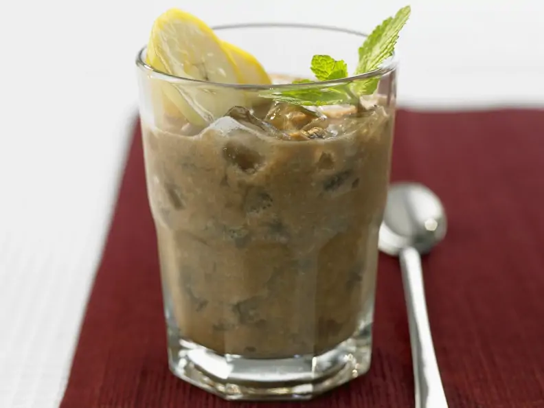 Smoothie mit Kaffee