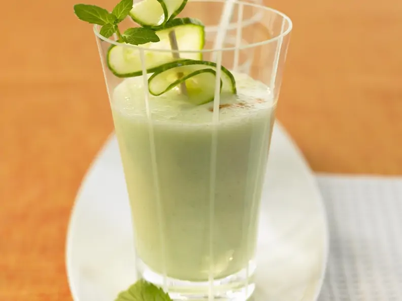 Gurken-Smoothie mit Buttermilch