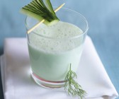 Gurken-Drink mit Wasabi