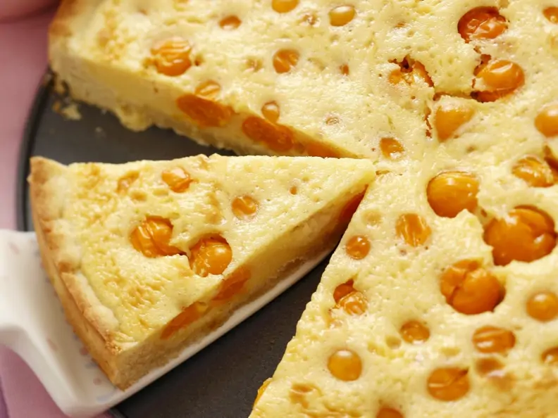 Stachelbeer-Käsekuchen