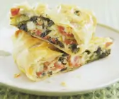 Pikanter Strudel mit Gemüse