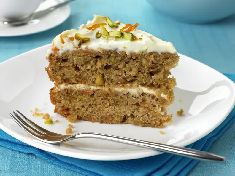 Möhrenkuchen mit Mascarpone