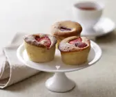 Erdbeer-Vanille-Muffins