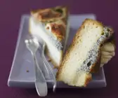 Apfelkuchen mit Mohn