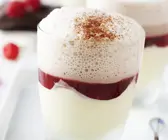 Himbeer-Cappuccino