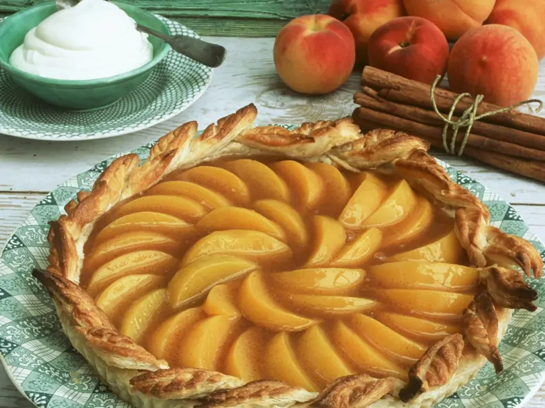 Pfirsichtarte