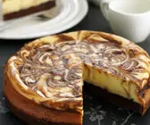 Marmorierter Käsekuchen
