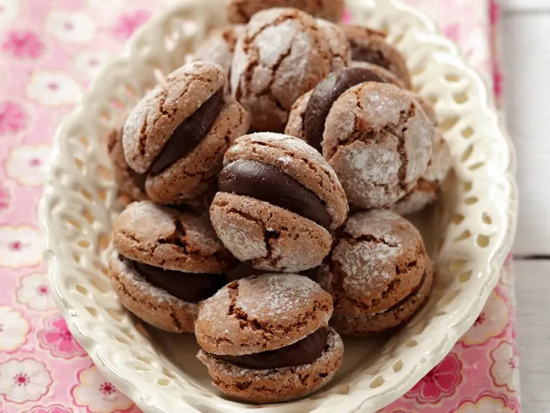 Schokoladen Macarons