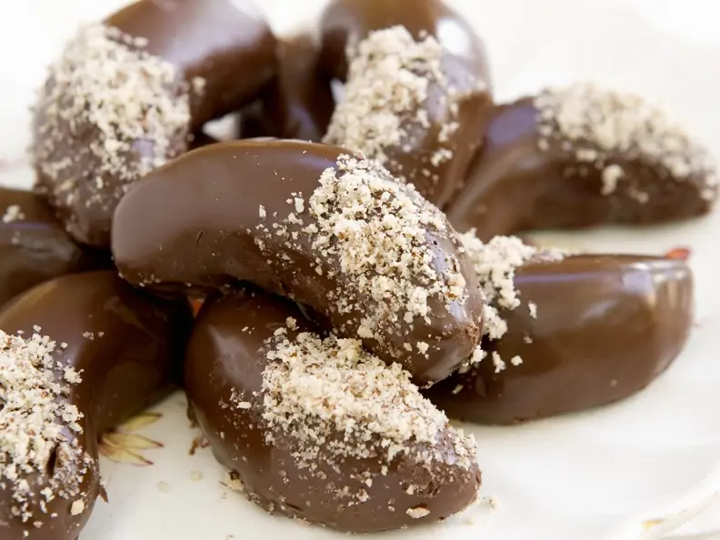 Schoko-Haselnuss-Kipferl