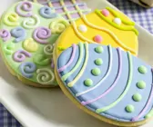 Bunte Ostereier-Kekse
