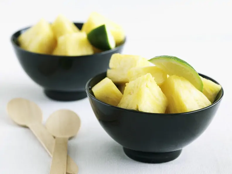 Ananas-Limetten-Salat