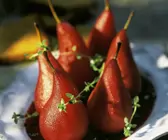 Rotweinbirnen