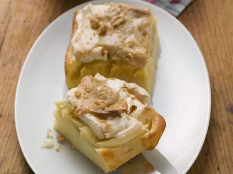 Apfelkuchen mit Baiser