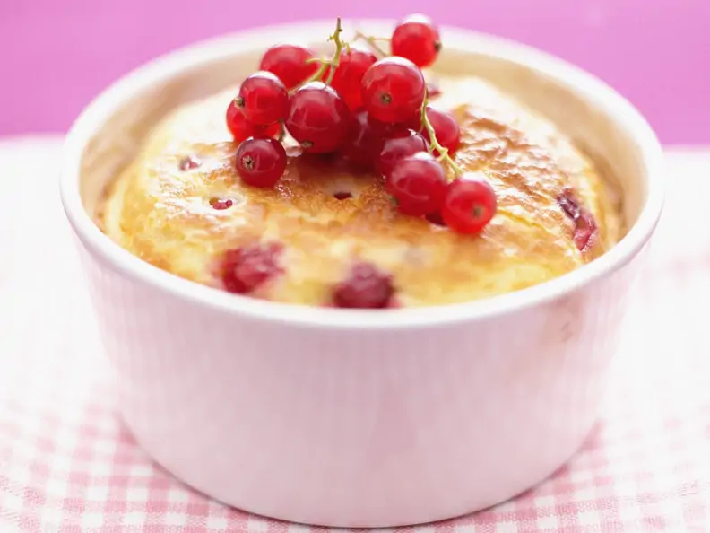Johannisbeer-Soufflé