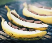 Gegrillte Schokobananen