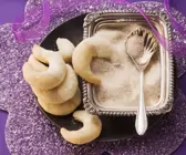 Cashew-Kipferl mit Ingwer