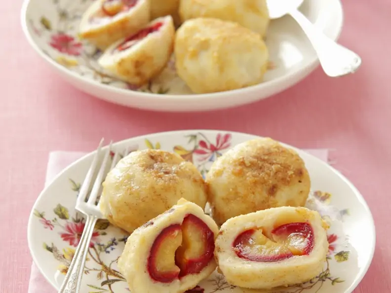 Knödel mit Zwetschgen