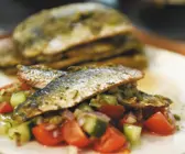 Sardinen auf Salsa mit Chermula