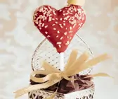 Cake Pop in Herzform
