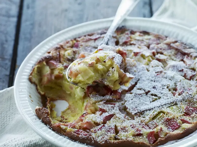 Rhabarbergratin