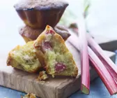 Kleine Rhabarberkuchen