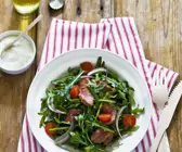 Lammfilet auf Rucolasalat