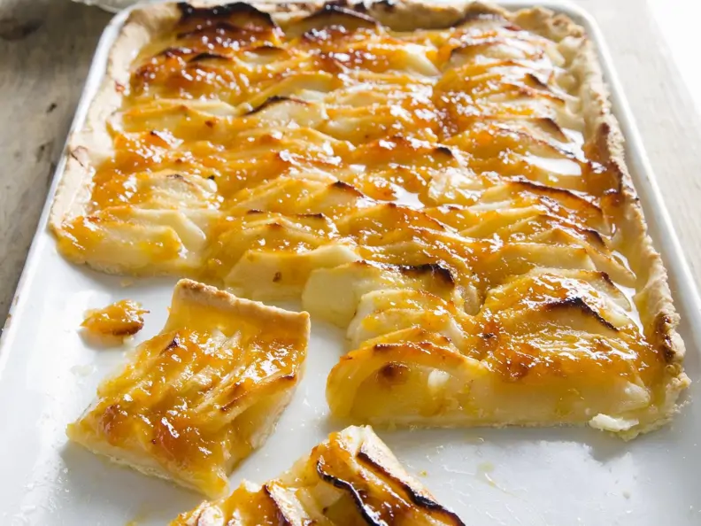 Apfelkuchen nach französischer Art