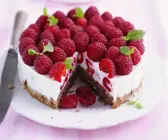 Himbeer-Quark-Torte