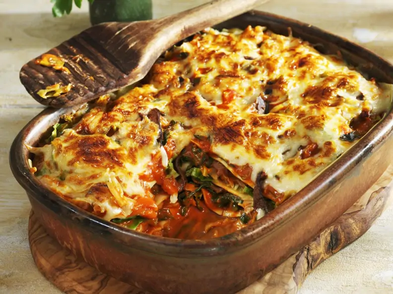 Grünkohl-Lasagne