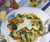 Pasta mit Frühlingsgemüse