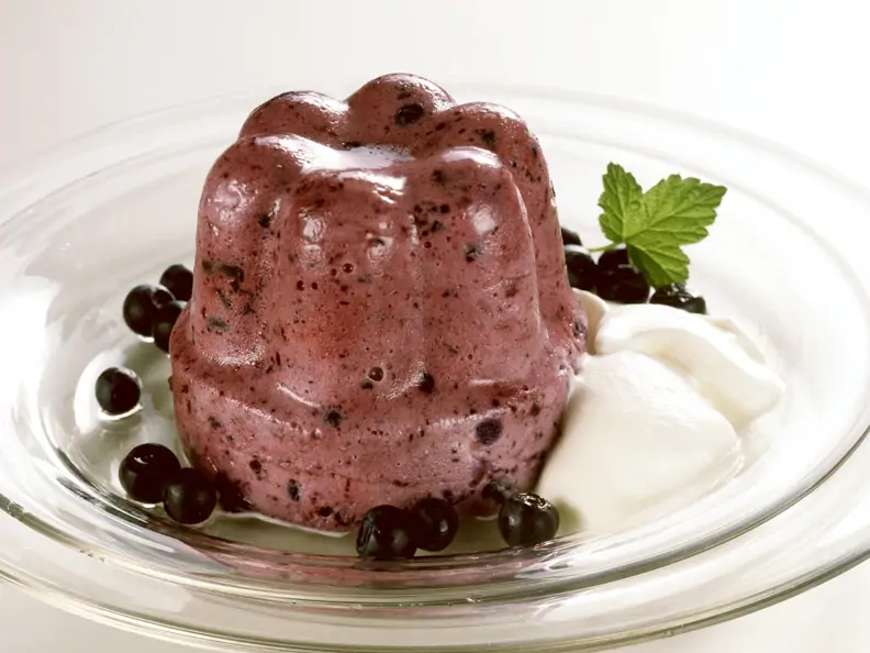 Heidelbeerpudding