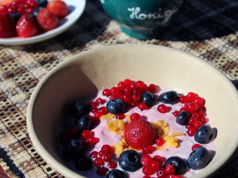 Beeren-Knusper-Müsli