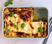 Gemüselasagne mit Béchamelsauce